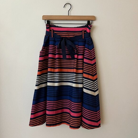 Old Navy Multicolored Striped Skirt Women's Size Medium - Picture 1 of 9